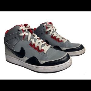 Men’s Nike Airballer Mid Shoe Sz 10 Gray
